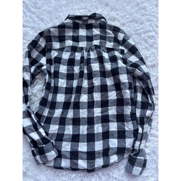 Abercrombie Kids Girls Sz. 13/14 Checkered Button Down Top. Cute - Picture 7 of 8